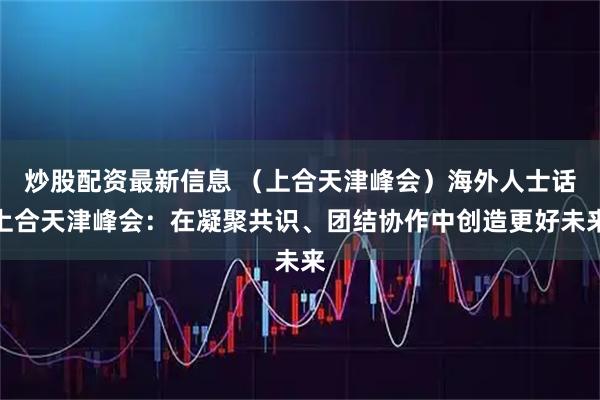 炒股配资最新信息 （上合天津峰会）海外人士话上合天津峰会：在凝聚共识、团结协作中创造更好未来